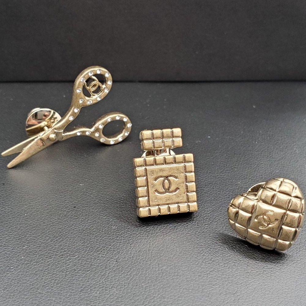 Chanel Brooches - 3 pieces set